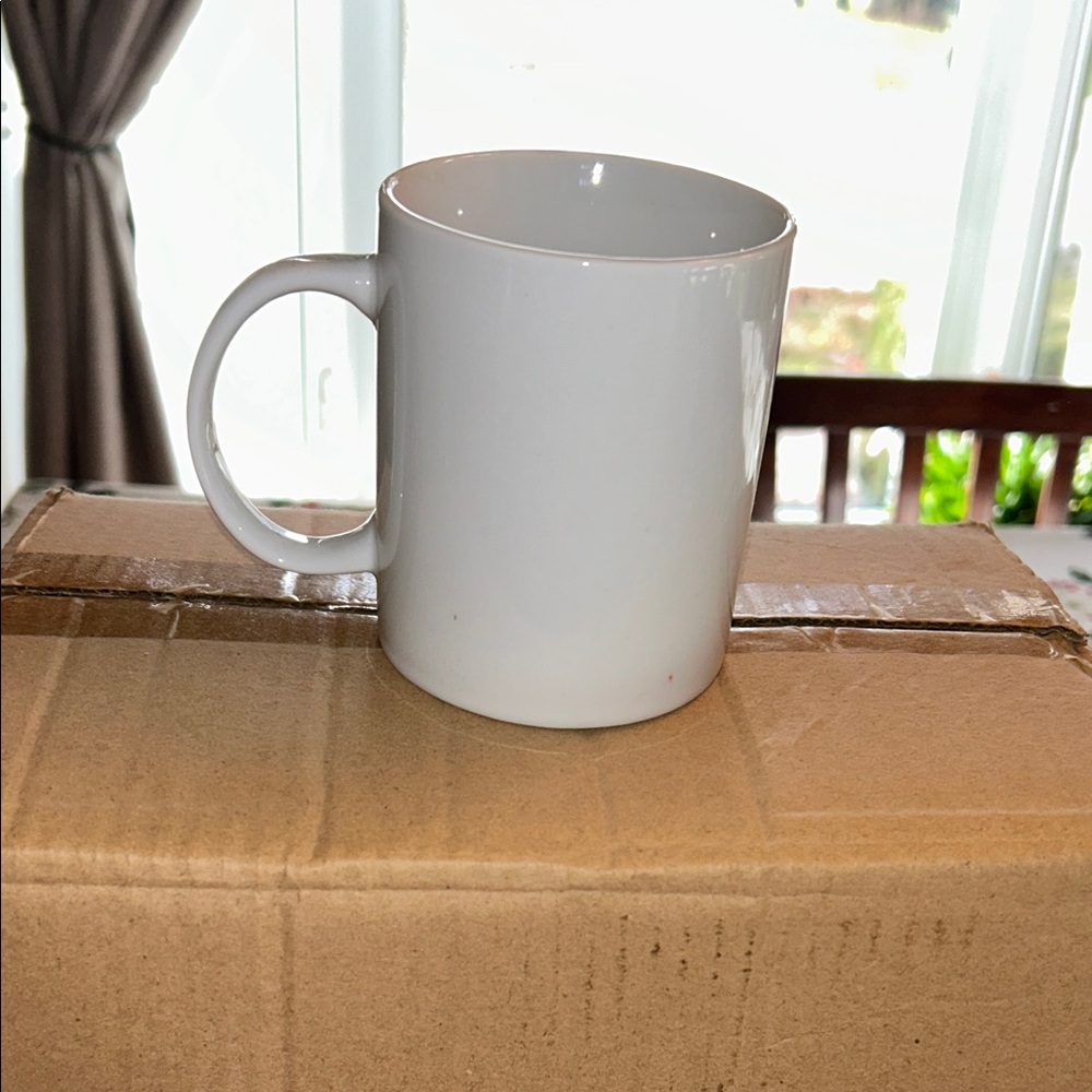 Elegant White Coffee Mugs